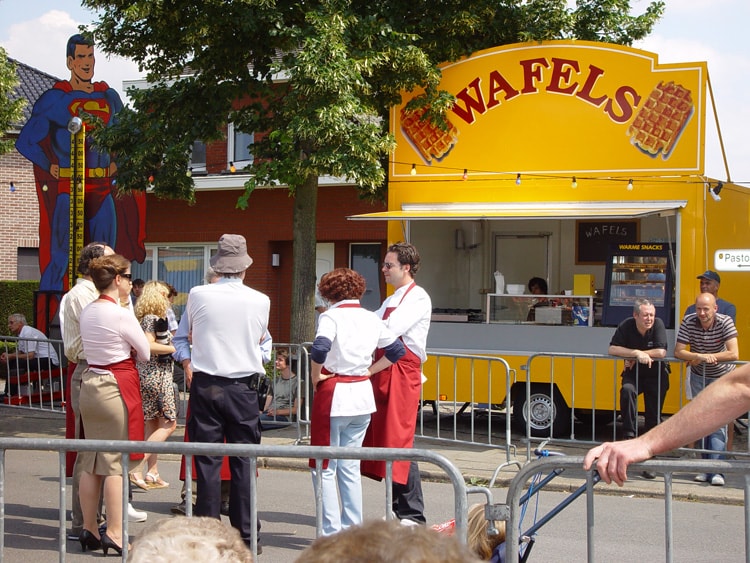 frietkraam huren voor Van Vlees en Bloed