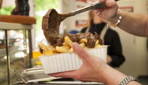 mobiele frituur stoofvlees